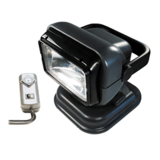 Golight Portable Searchlight w/Wired Remote - Greydpt CWR-36477
