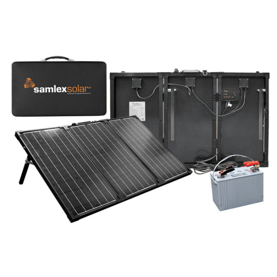 Samlex Portable Solar Charging Kit - 90Wdpt CWR-68813